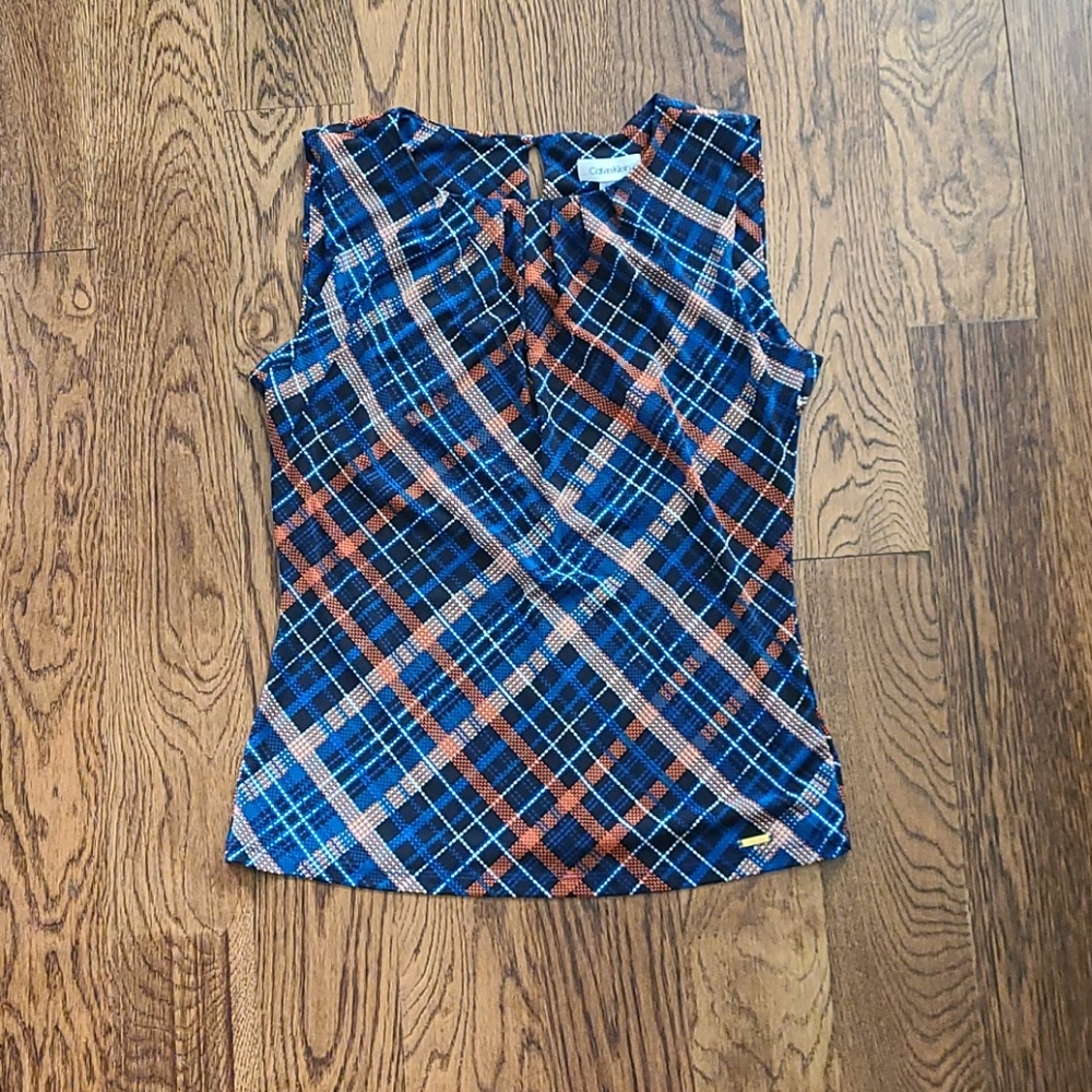 Calvin Klein Women's Sleeveless Top sz Small